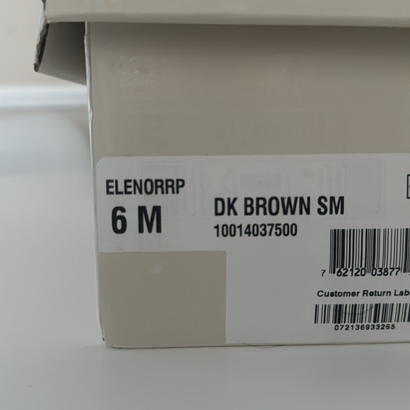 STYLE & COMPANY Womens Brown Cushioned Lug Sole Buckle Accent size 6M - Picture 7 of 7